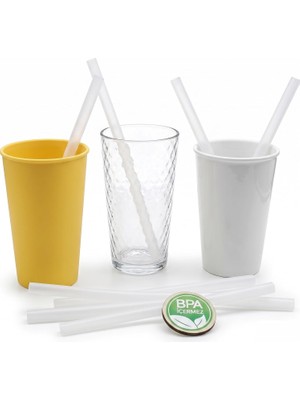 Sh Ticaret Dyzer Gıda Sınıfı Saf Yumuşak Pipet Seti - 4lü Paket