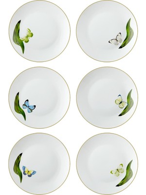 Sh Ticaret The Mia Folium Pasta Tabağı 6 Kişilik