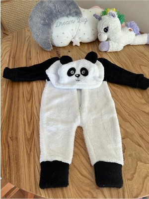 Sh Ticaret Lin Grup Peluş Hayvan Figürlü Panda Figürlü Uyku Tulumu Kostüm