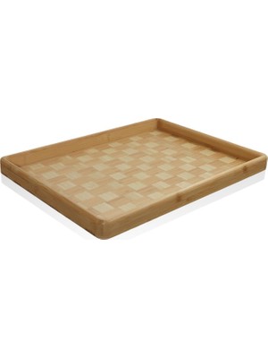 Sh Ticaret The Mia Wicker Tepsi 40X31 cm TPS0067
