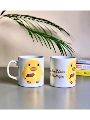 Sh Ticaret Giftmoda Yar Ben Belanın Ta Kendisiyim Civciv Tasarımlı Kupa