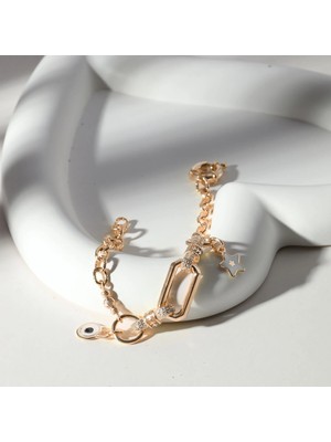 Eva Pırlanta Shine Bileklik 718545 Rose