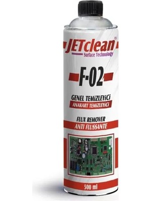 Omrs Store Jetclean F-02 500 ml Flux Anakart Temizleme Sıvısı