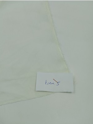 Ünsal Tekstil Janjan Şifon Kumaş (Krem Tonları)