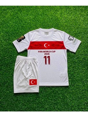Portego Türkiye Fifa 2026 Dünya Kupası Kenan Yıldız Çocuk Forması (White)