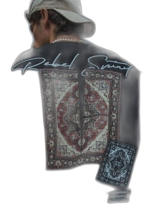 YM PAZARLAMA Erkek 3 Iplik Pamuklu Bisiklet Yaka Baskılı Sweatshirt - Siyah