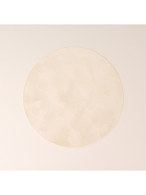 Tohana Prestige Plastik Amerikan Servis - Krem - 38 cm