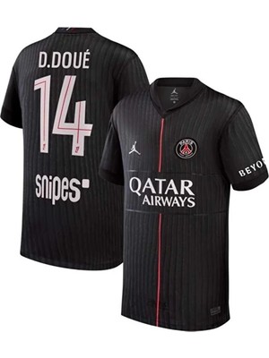 Portego Psg 2025/26 Sezonu Desire Doué Alternatif Forması (Siyah)