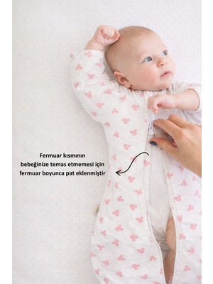 Le Touche Bebek Kundak - Eldiven Manşetli Uyku Tulumu & Kolları Yukarı Kundak (0-3 Ay, 3-6 Ay, 6-9 Ay)