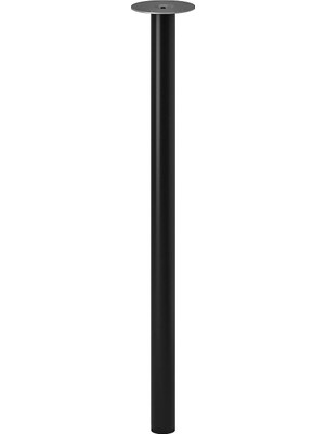 Ayrex Çalışma Masası Ayağı, Siyah, 70 cm