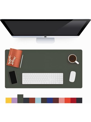 Ayrex Modica Lindos Deri Masa Pedi, Büyük Mouse Pad, Gaming Oyuncu Mause Pad, Ofis ve Ev Için Ma