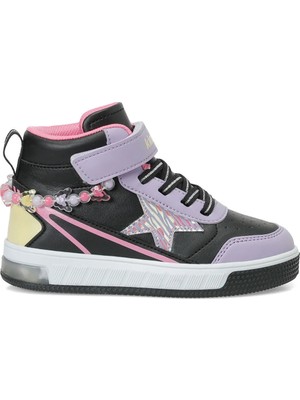 Kinetix Toner Hı P Siyah Kız Çocuk High Sneaker