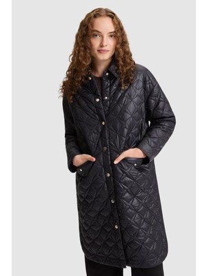 U.S. Polo Assn. Kadın Siyah Kaban 50326270 VR046