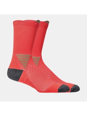 Asics Fujitrail Crew Sock Unisex Rose Dust/sun Coral  3013B359-700