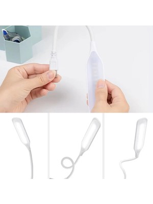 Toyigoo USB Girişli 14 Ledli 3 Kademeli Dokunmatik Masa/kitap Okuma Lambası Ledi Beyaz IEG4546GV-458FJGHV