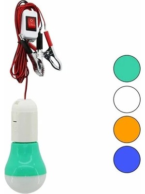 Toyigoo Seyyar - LED Lamba Akü Takviye Kablolu= 4mt 12V - 5W IEG4546GV-458FJGHV