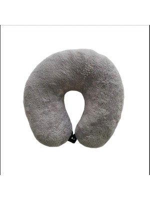 Gri Seyahat Boyun Yastığı Comfort Ortopedik Seyahat Yastığı