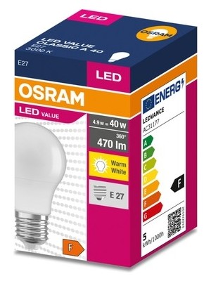 Adalı Store 4,9 W Güçte Sarı Işık Yayan LED Lamba Enerji Tasarruflu