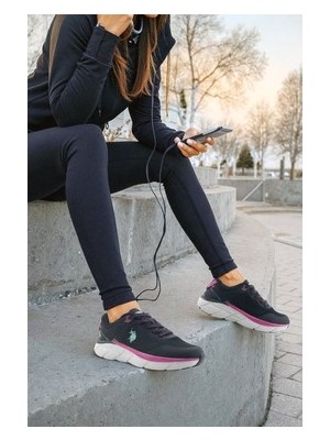 Adalı Store U.s. Polo Assn. Saldona Wmn 5fx Siyah Kadın Koşu