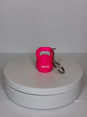 Tetra's 20 kg Kettlebell Figürlü Anahtarlık – Fitness & Spor Temalı Dekoratif Anahtarlık