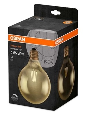 Adalı Store 7W Sarı Işık E-27 LED Ampul 725 Lumen Vintage Stil
