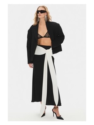 Adalı Store Fiyonk Detaylı Maxi Boy Kadın Elbise Modelleri ile Stil