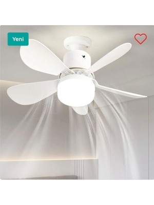 Adalı Store Kumandalı Fan, 62W LED Ampul Dimmerli