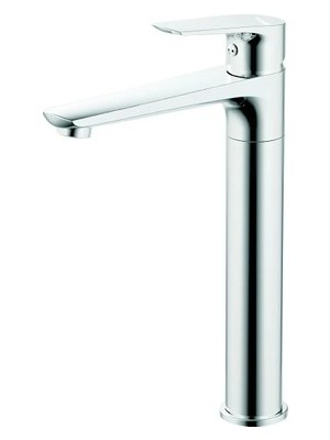 Adalı Store Krom Renkli Uzun Lavabo Bataryası, Modern Tasarım