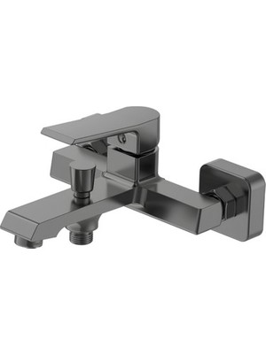 Adalı Store Metalik Gri Banyo Bataryası, Modern Tasarım