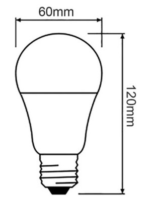 Adalı Store 13W LED Sarı Işık Ampul, Yüksek Işık Çıkışı