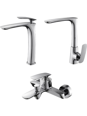 Adalı Store Banyo ve Evye Batarya Seti ile Şıklık