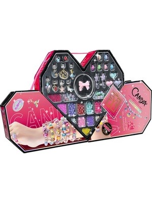 Adalı Store Bloomie Dıy Takı Boncuk Bileklik Kolye Halhal Yüzük Charm Oyuncak Tasarım Seti 2688+