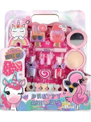 Adalı Store Bloomie Çantalı Makyaj Güzellik Seti Takımı