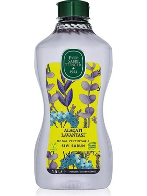 Adalı Store Vegan Formüllü Zeytinyağlı Sıvı Sabun, 1,5 Lt, Doğal Içeriklerle