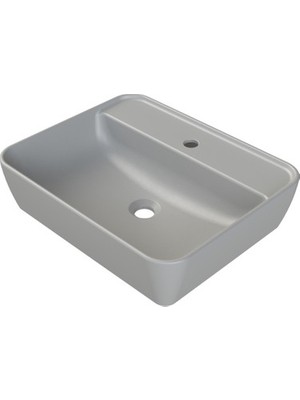Adalı Store 55X45 cm Lavabo, Modern Tasarım, Batarya Delikli