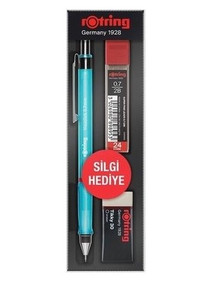 Adalı Store 0,7mm Şeffaf Versatil Kalem Seti, Silgi ile