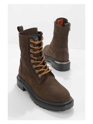 Adalı Store Harley Davidson Rebel Kadın Koyu Kahverengi Nubuk