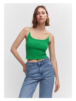 Adalı Store Dokulu Kısa Üst Modelleri ile Yaz Tarzınızı Yansıtın