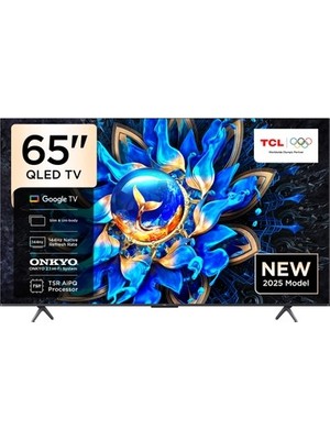Adalı Store 65 Inç 4K Ultra Hd QLED Google Ekran, Uydu Alıcılı Televizyon