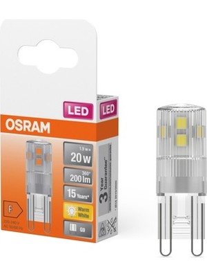Adalı Store Pın G9 Duy Tipi Sarı Işık Yayan 1.9W LED Lamba