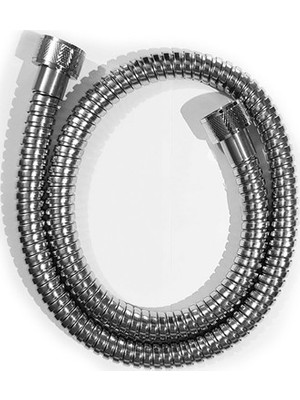 Adalı Store 75 cm Uzunluğunda Krom Duş Spirali, Ambalajlı