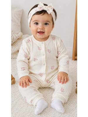 Greenmoon %100 Pamuk Nefes Alan Kumaş Bebek Pijama Takımı