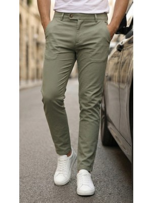 Modi Erkek Slim Fit Dilli Kumaş Pantolon