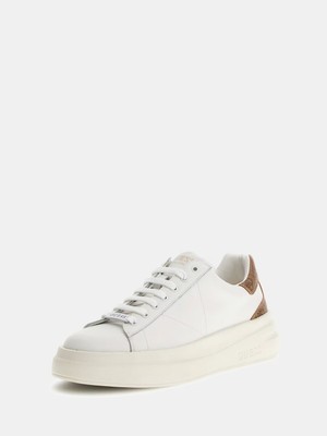Guess Gues Deri Sneaker Logolu Ayakkabı  FMPVIBLEA12