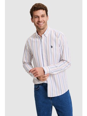 U.S. Polo Assn. Erkek Sarı Uzun Kollu Gömlek 50324651 VR044