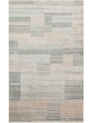 Etnik Home Otto Tt 01 Sky Vızon Özel Hav Vermeyen ve Kolay Temizlenebilir Tencel Kullanılarak El Emeği ile Özel Tezgahlarda Üretilen Modern Kara Tezgah Halısı