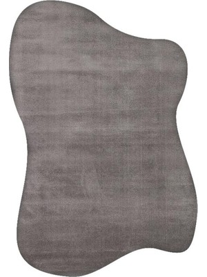 Etnik Home Zen Amorf 01 Anthracıte Hav Toz Vermez Yumuşak Tuşeli Zarif Makine Halısı