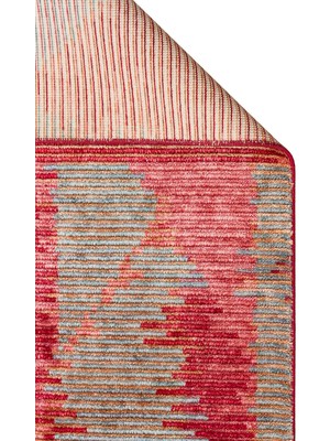 Etnik Home Otto Tt 02 Multy Özel Hav Vermeyen ve Kolay Temizlenebilir Tencel Kullanılarak El Emeği ile Özel Tezgahlarda Üretilen Modern Kara Tezgah Halısı