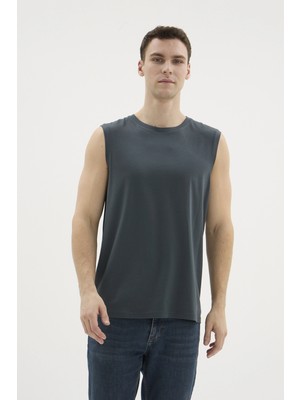 Uslucan Alışveriş Kocabey T522 Erkek Sıfır Kol T-Shirt