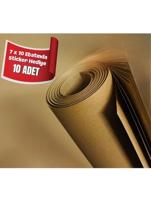 OEM Kraft Kağıt 100X140 cm 90GR 10 Adet Ambalaj, Paketleme, Hediye ve Çeyiz Sarma, Taşıma, Taşınma